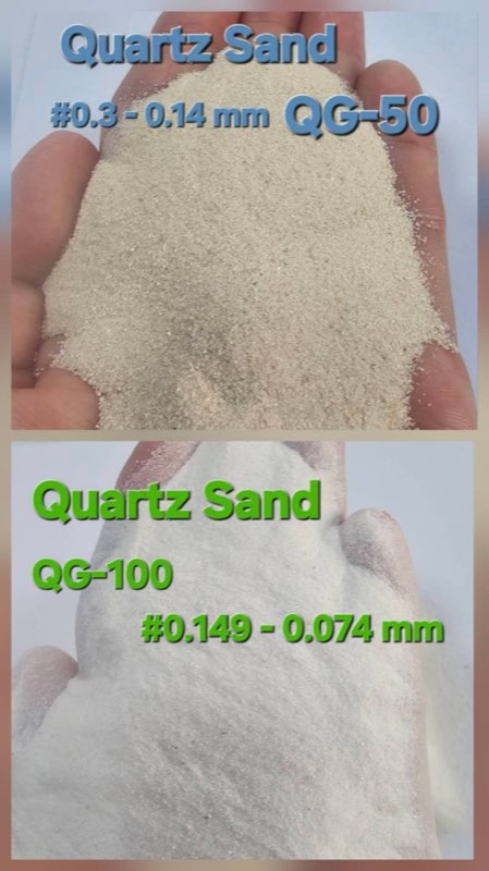 Quartz Sand 50 / 100 Mesh